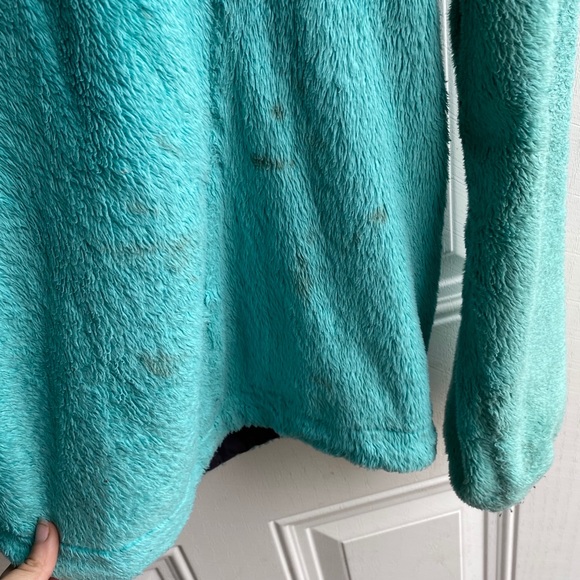 Turquoise Northface zip up - Picture 2 of 7